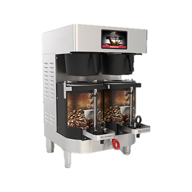 Grindmaster Cecilware Satellite Coffee Brewer Double Brewer For 1.5 Gallon Warmer Shuttle