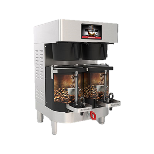 Grindmaster Cecilware Satellite Coffee Brewer Double Brewer For 1.5 Gallon Warmer Shuttle