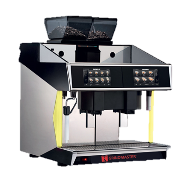 Grindmaster Cecilware Espresso Cappuccino Machine Super Automatic 2 Group Dual Brewers