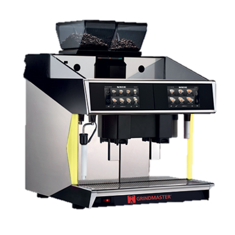 Grindmaster Cecilware Espresso Cappuccino Machine Super Automatic 2 Group Dual Brewers