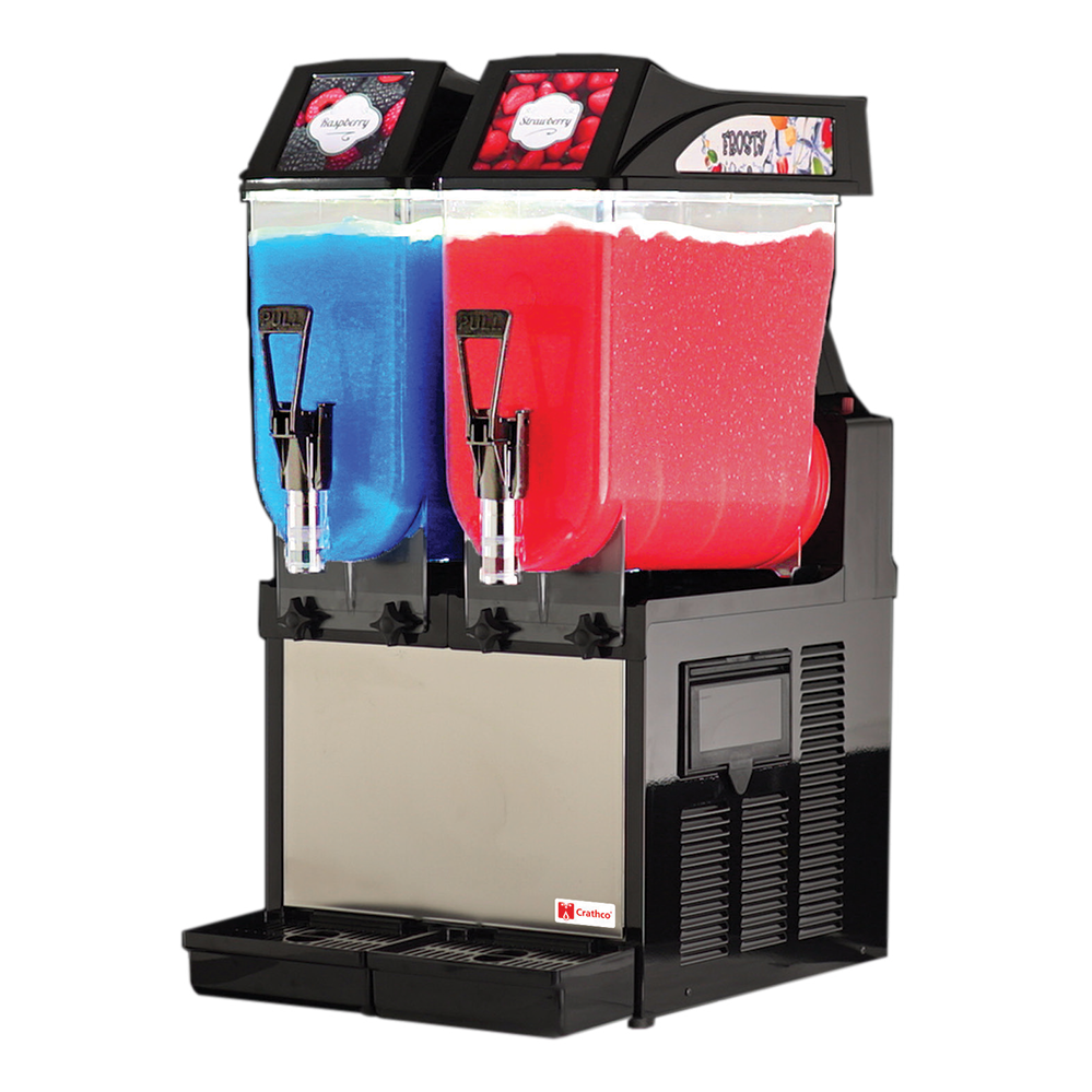 Grindmaster Cecilware Frozen Drink Machine Non-Carbonated Two 3.2 Gallon Bowls