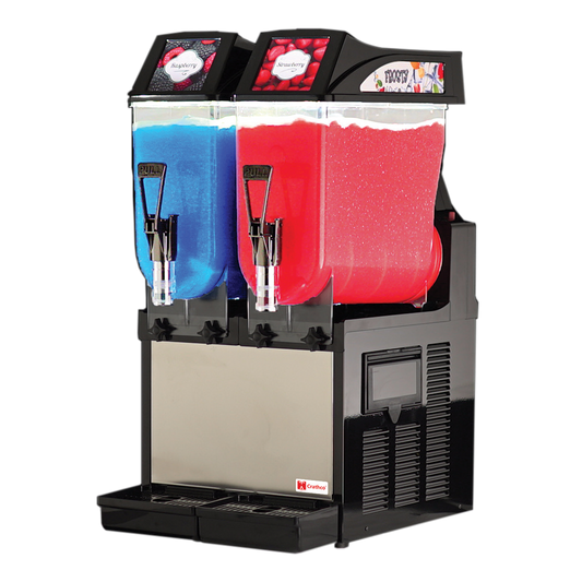 Grindmaster Cecilware Frozen Drink Machine Non-Carbonated Two 3.2 Gallon Bowls