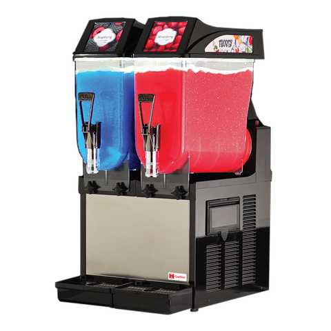 Grindmaster Cecilware Frozen Drink Machine Non-Carbonated Two 3.2 Gallon Bowls