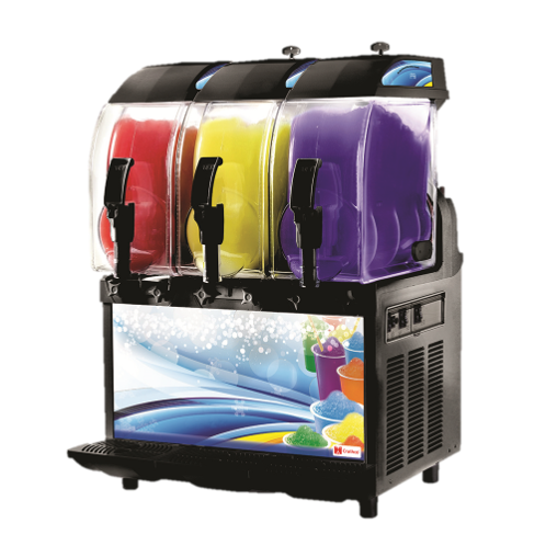 Grindmaster Cecilware Frozen Drink Machine Non-Carbonated Three 2.9 Gallon Insulated Bowls Mechanical Controls