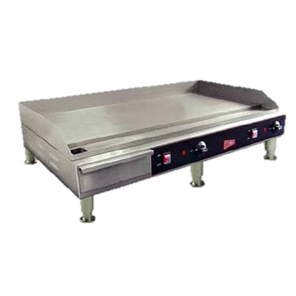 Grindmaster Cecilware Electric Griddle Countertop 36" Wide Stainless Steel