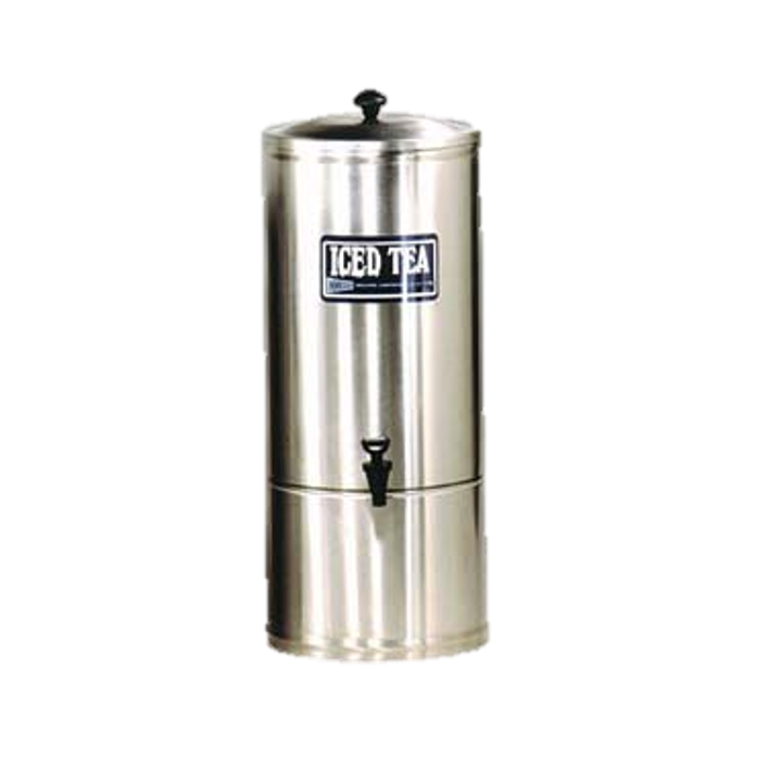 Grindmaster Cecilware Tea/Coffee Dispenser Portable 10 Gallon Capacity Stainless Steel