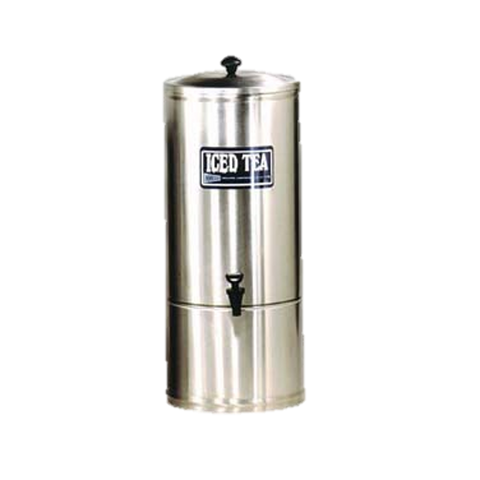 Grindmaster Cecilware Tea/Coffee Dispenser Portable 2 Gallon Capacity Stainless Steel