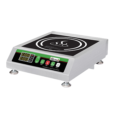 Commercial Induction Cooker Electric Ceramic Glass Surface & Stainless Steel