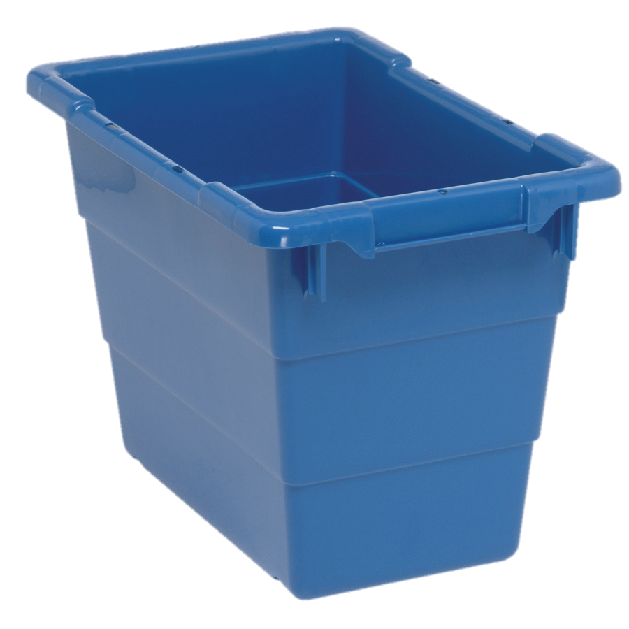 Quantum FoodService Bulk Goods Tub Blue 5.51 Gallon Capacity