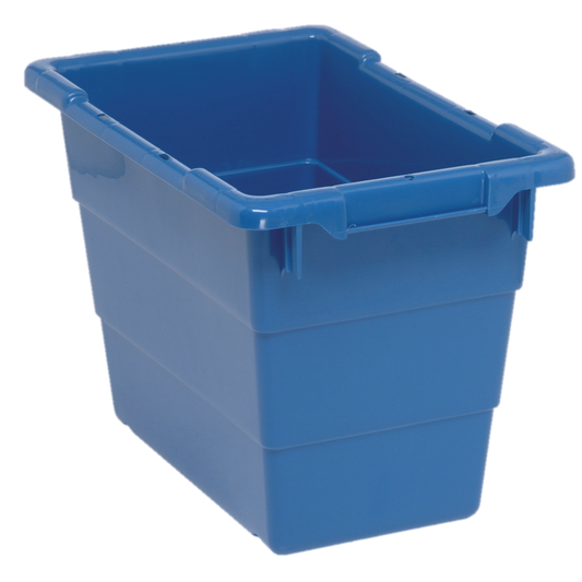 Quantum FoodService Bulk Goods Tub Blue 5.51 Gallon Capacity