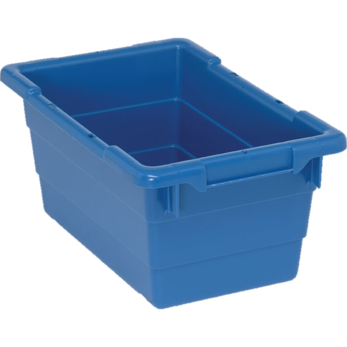 Quantum FoodService Bulk Goods Tub 3.85 Gallon Capacity Blue