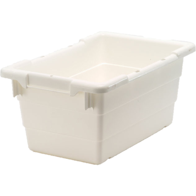 Quantum FoodService Bulk Goods Tub 3.85 Gallon Capacity White