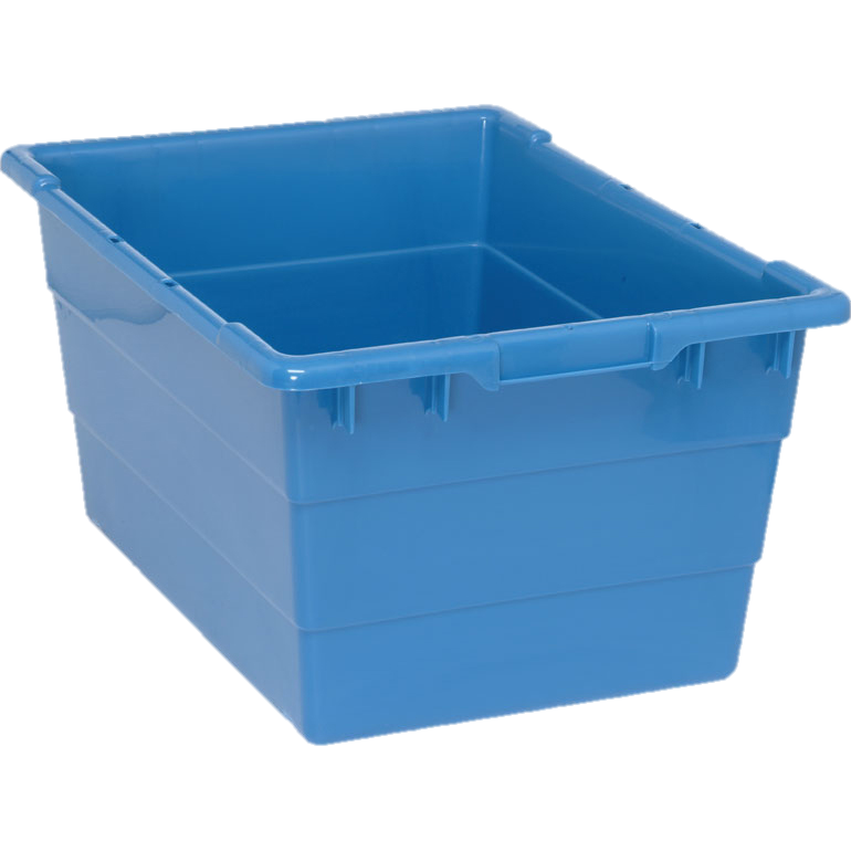 Quantum FoodService Bulk Goods Tub 14.38 Gallon Capacity Blue