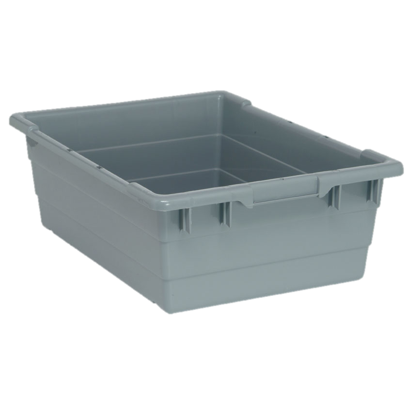 Quantum FoodService Bulk Goods Tub 9.81 Gallon Capacity Gray