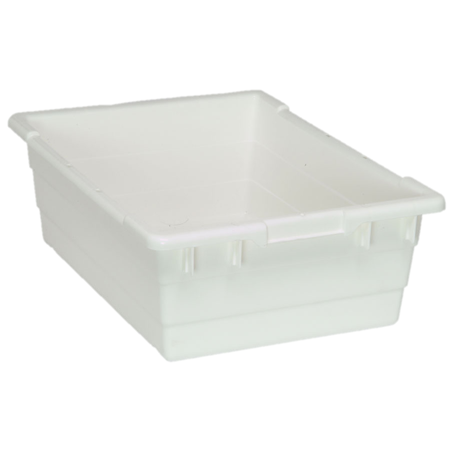 Quantum FoodService Bulk Goods Tub 9.81 Gallon Capacity White