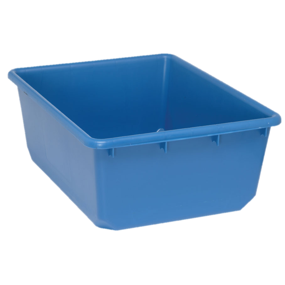 Quantum FoodService Bulk Goods Tub Nesting Tote Blue