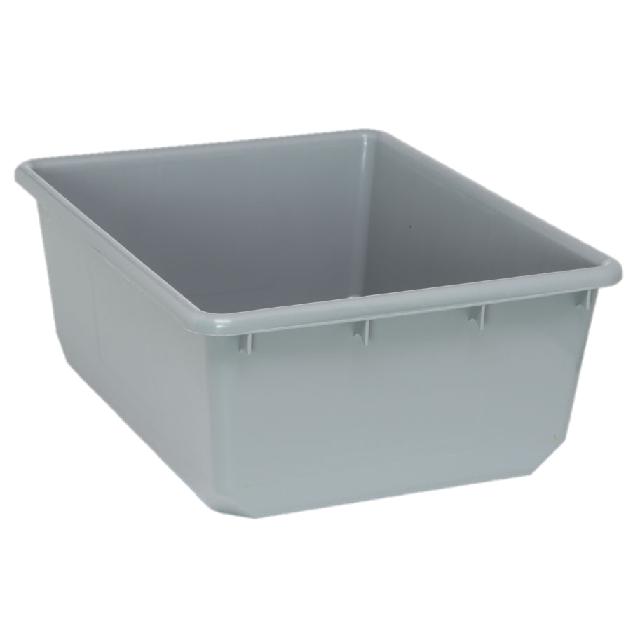 Quantum FoodService Bulk Goods Tub Nesting Tote Gray