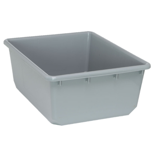 Quantum FoodService Bulk Goods Tub Nesting Tote Gray