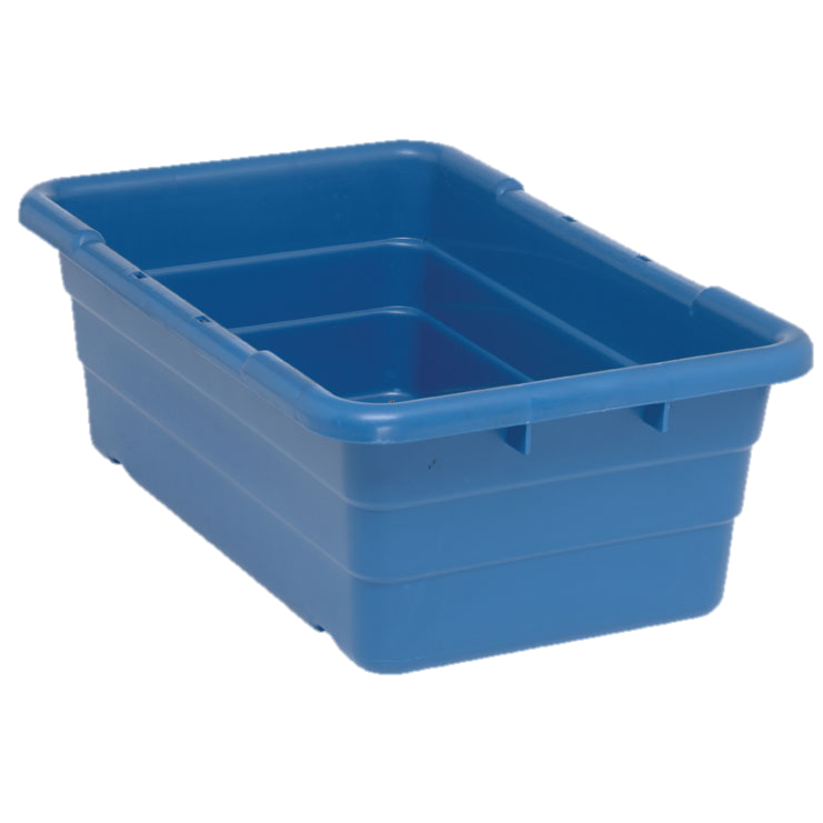 Quantum FoodService Bulk Goods Tub 9.75 Gallon Capacity Blue