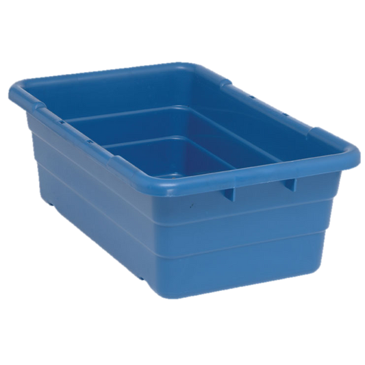 Quantum FoodService Bulk Goods Tub 9.75 Gallon Capacity Blue