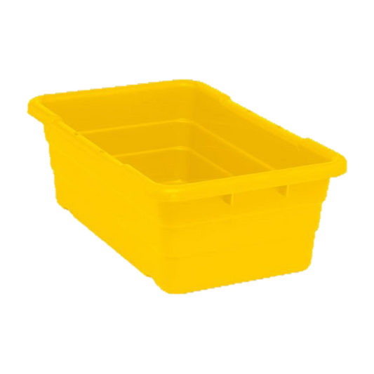 Quantum FoodService Bulk Goods Tub 9.75 Gallon Capacity Yellow