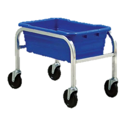 Quantum FoodService Tub Rack Mobile 19"H Blue