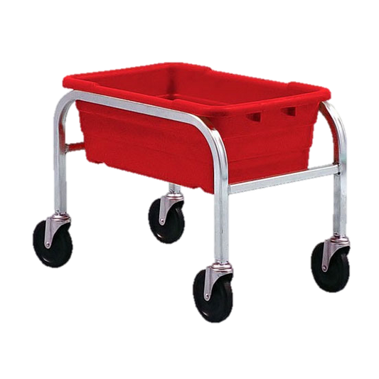 Quantum FoodService Tub Rack Mobile 19"H Red