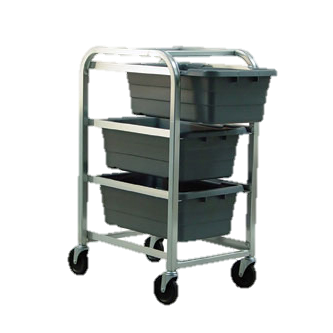 Quantum FoodService Tub Rack Mobile 41"H Gray