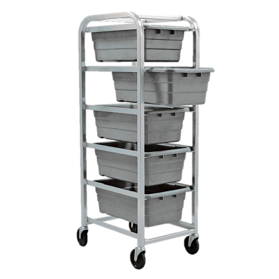 Quantum FoodService Tub Rack Mobile 61"H Gray