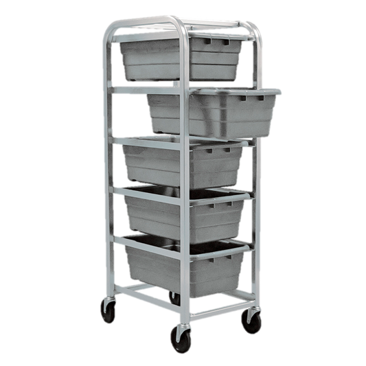 Quantum FoodService Tub Rack Mobile 61"H Gray