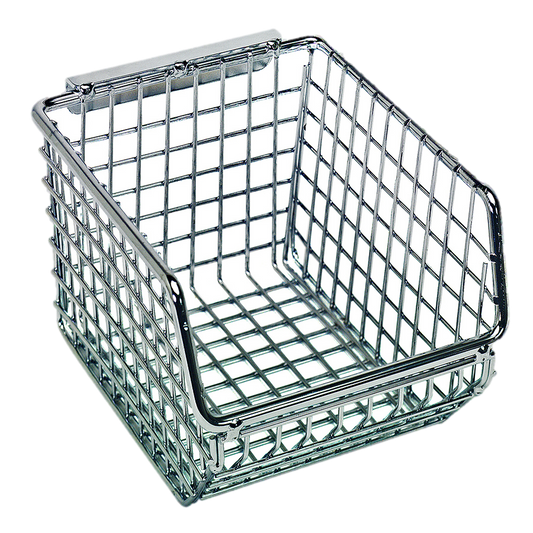 Quantum FoodService Wire Basket 5-1/4"W x 4-1/4"D Chrome Finish