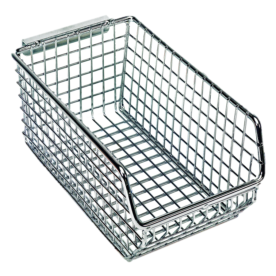 Quantum FoodService Wire Basket 7-1/4"W x 4-1/4"D Chrome Finish