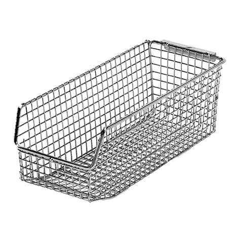 Quantum FoodService Wire Basket 11"W x 4-3/4"D Chrome Finish