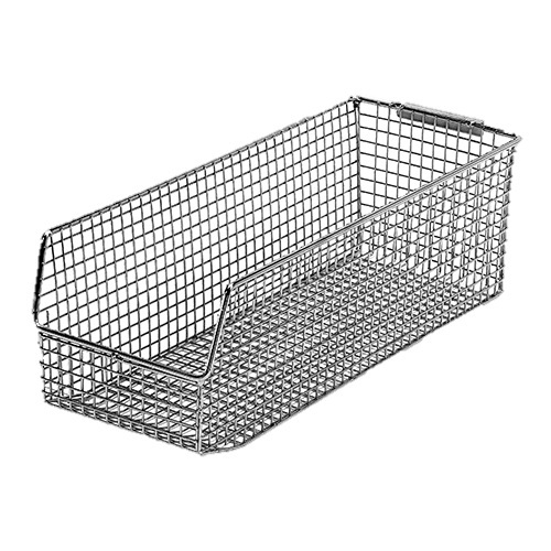 Quantum FoodService Wire Basket 15"W x 6"D Chrome Finish