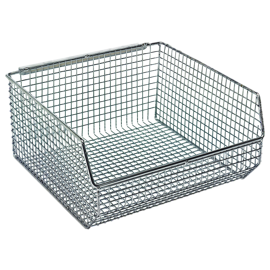 Quantum FoodService Wire Basket 10.75"W x 11"D Chrome Finish