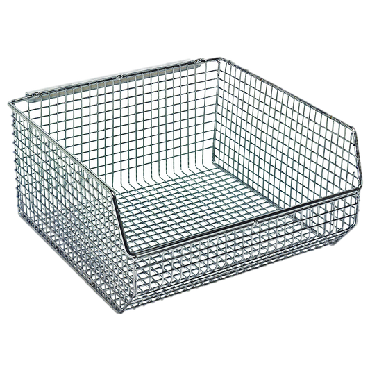 Quantum FoodService Wire Basket 10.75"W x 11"D Chrome Finish