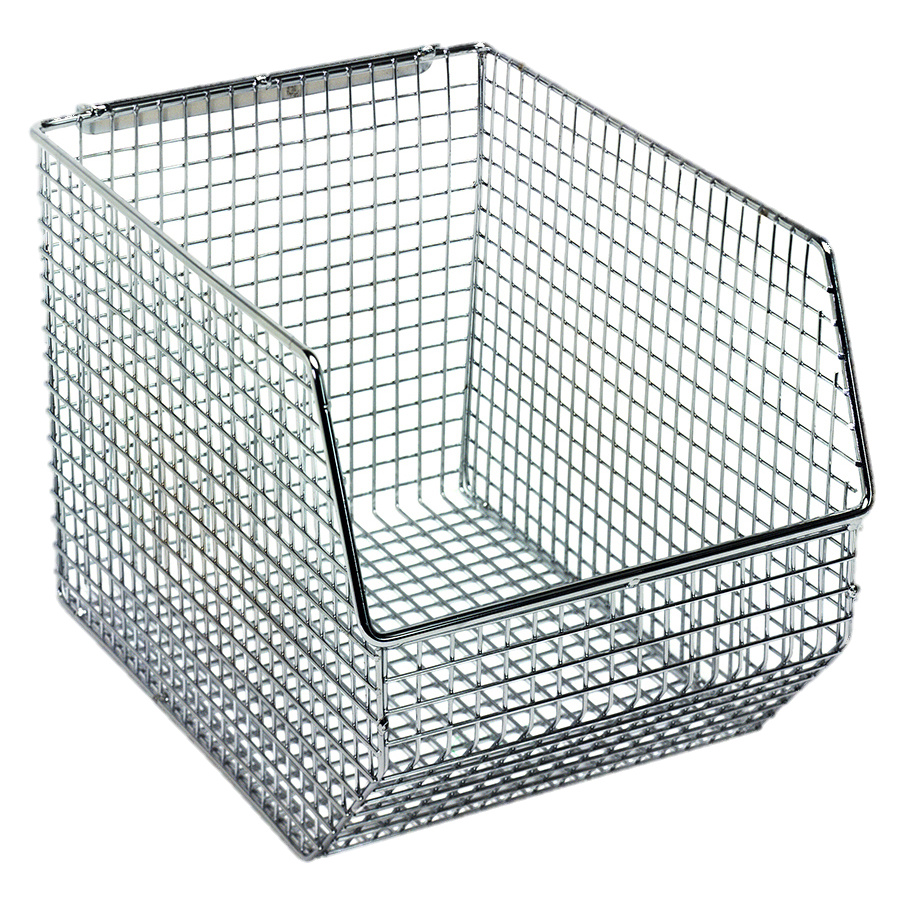 Quantum FoodService Wire Basket 10.5"W x 8"D Chrome Finish