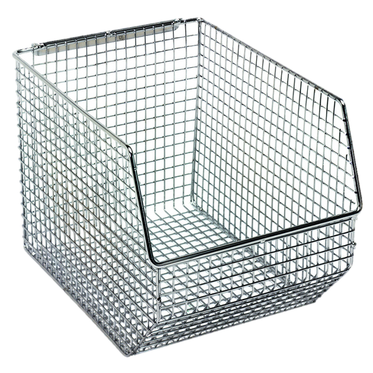 Quantum FoodService Wire Basket 10.5"W x 8"D Chrome Finish