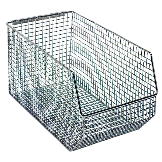 Quantum FoodService Wire Basket 14.5"W x 8"D Chrome Finish