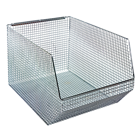 Quantum FoodService Wire Basket 18.5"W x 11"D Chrome Finish