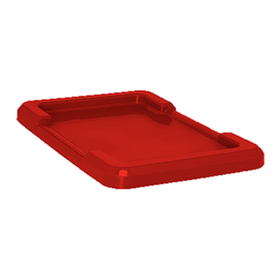 Quantum FoodService Bulk Goods Tub Cover 25"W Red