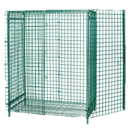 Quantum FoodService Security Unit 36"W x 24"D Green Epoxy Finish