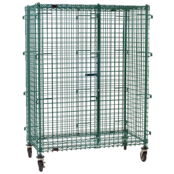 Quantum FoodService Security Unit 36"W x 24"D Green Epoxy Finish