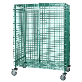 Quantum FoodService Security Unit 48"W x 24"D Green Epoxy Finish