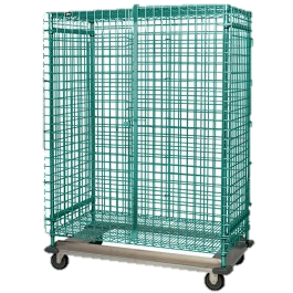 Quantum FoodService Security Unit 36"W x 24"D Green Epoxy Finish