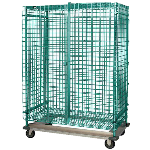 Quantum FoodService Security Unit 48"W x 24"D Green Epoxy Finish