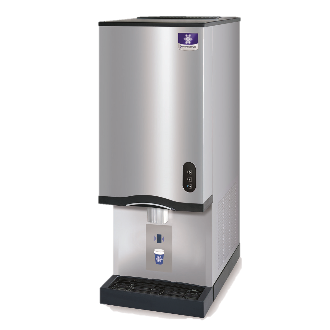 superior-equipment-supply - Manitowoc - Manitowoc, Ice Maker & Water Dispenser, Countertop, 16-1/2" W x 24" D x 42" H, Capacity Up To 315 Lb/24 Hours