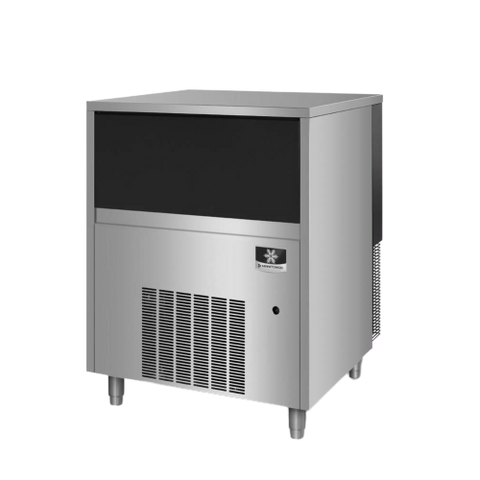 Manitowoc Ice Maker w/ Bin Flake-Style Air-Cooled 29-1/16"W 398 lb/24 Hours Capacity Stainless Steel