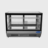 Atosa Stainless Countertop Refrigerated Display Case Straight Glass 35