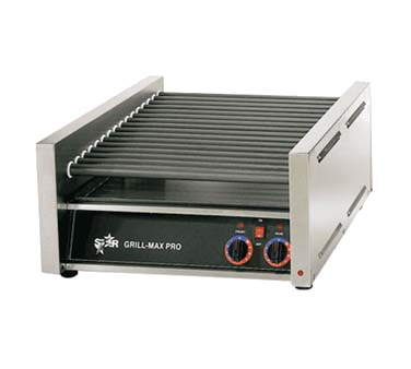 superior-equipment-supply - Star Manufacturimg - Star Stainless Steel Construction Grill Max Hot Dog Grill 20 Hot Dogs Capacity